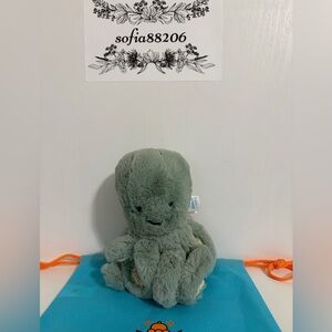 AUTHENTIC Jellycat Baby Odyssey Octopus Tiny- NWT Retired- FAST SHIP